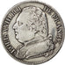 FRANCE, Louis XVIII, 5 Francs, 1815, Toulouse, KM #702.9, EF(40-45), Silver,...