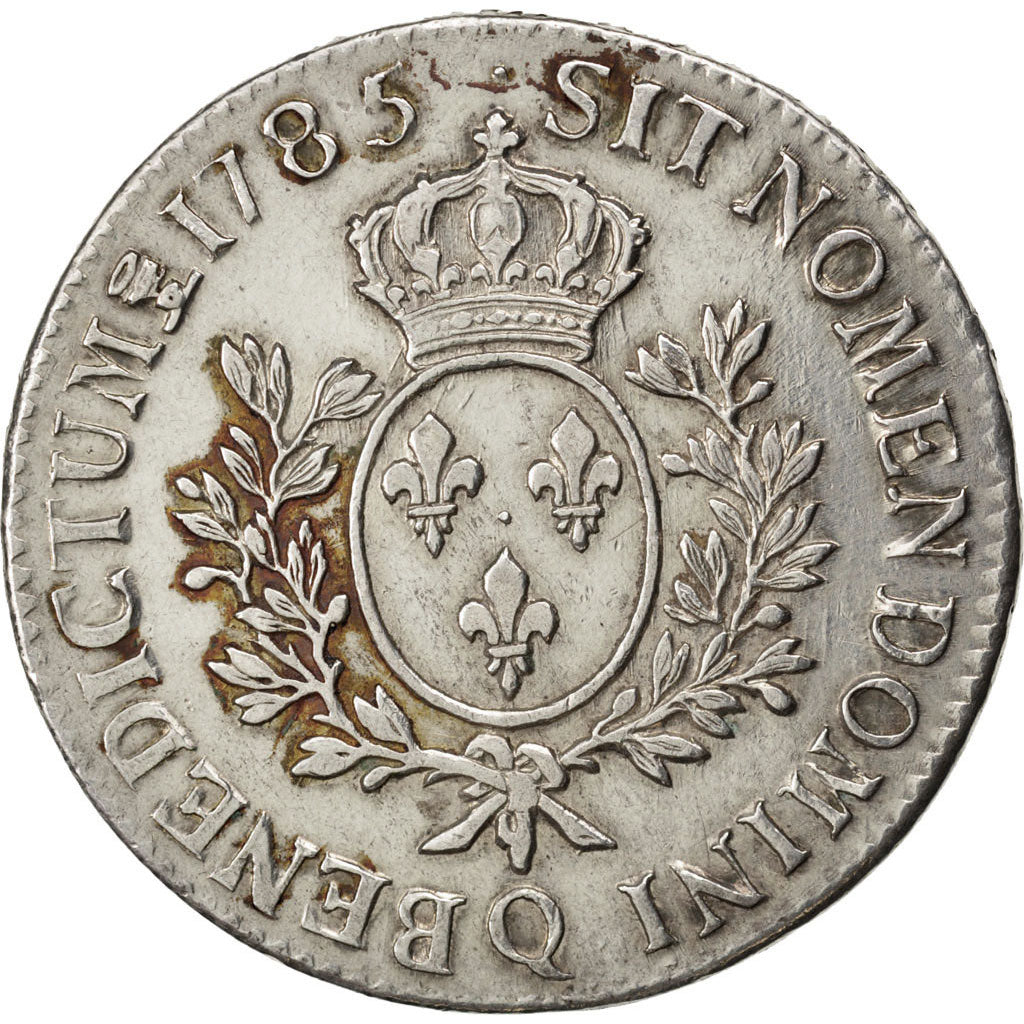 Francia, Louis XVI, Écu aux branches d'olivier, Ecu, 1785, Perpignan, BB, Ar...