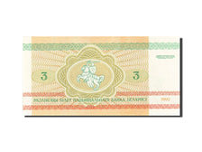 Banknote, Belarus, 3 Rublei, 1992-1996, 1992, KM:3, UNC(63)