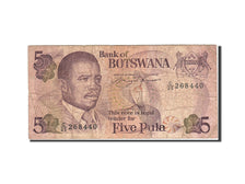 Botswana, 5 Pula, 1992-1995, KM:11a, Undated (1992), VG(8-10)