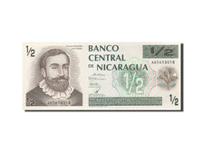 Nicaragua, 1/2 Cordoba, 1991-1992, KM:172, Undated (1992), UNC(63)