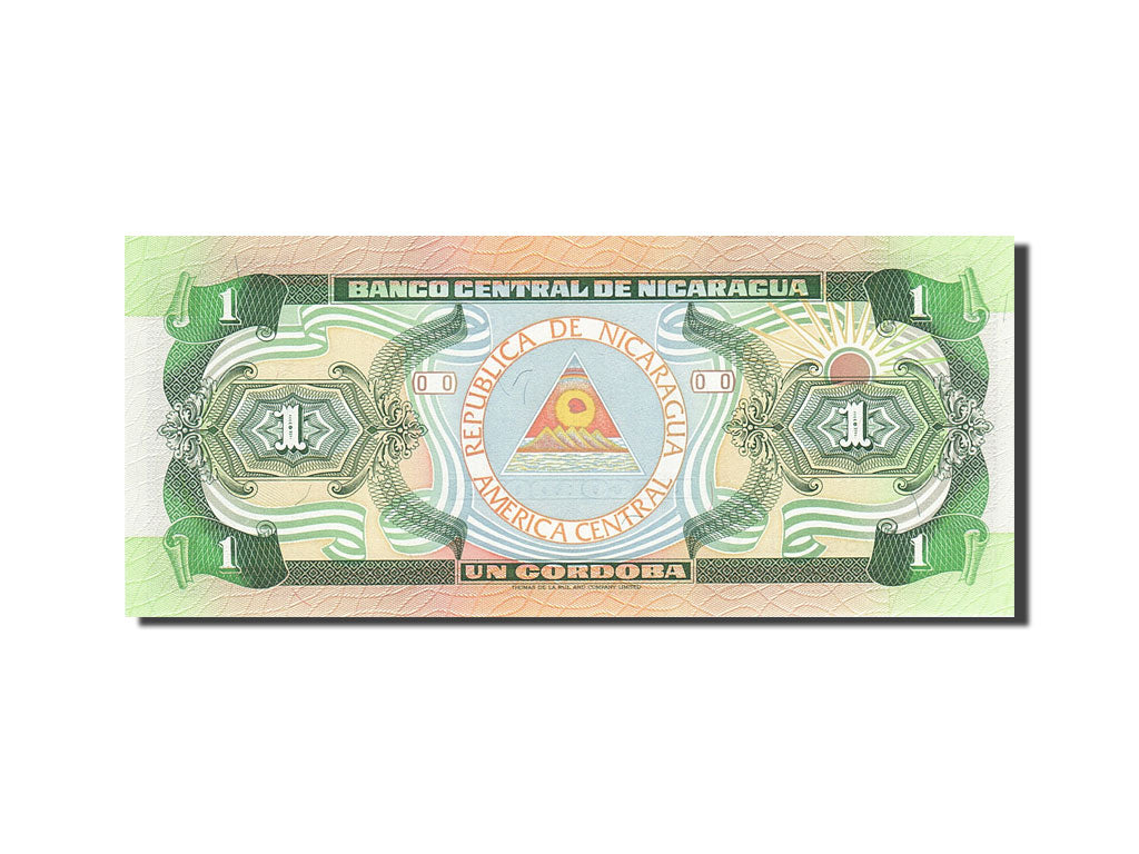 Banknote, Nicaragua, 1 Cordoba, 1991-1993, 1990, KM:173, UNC(63)