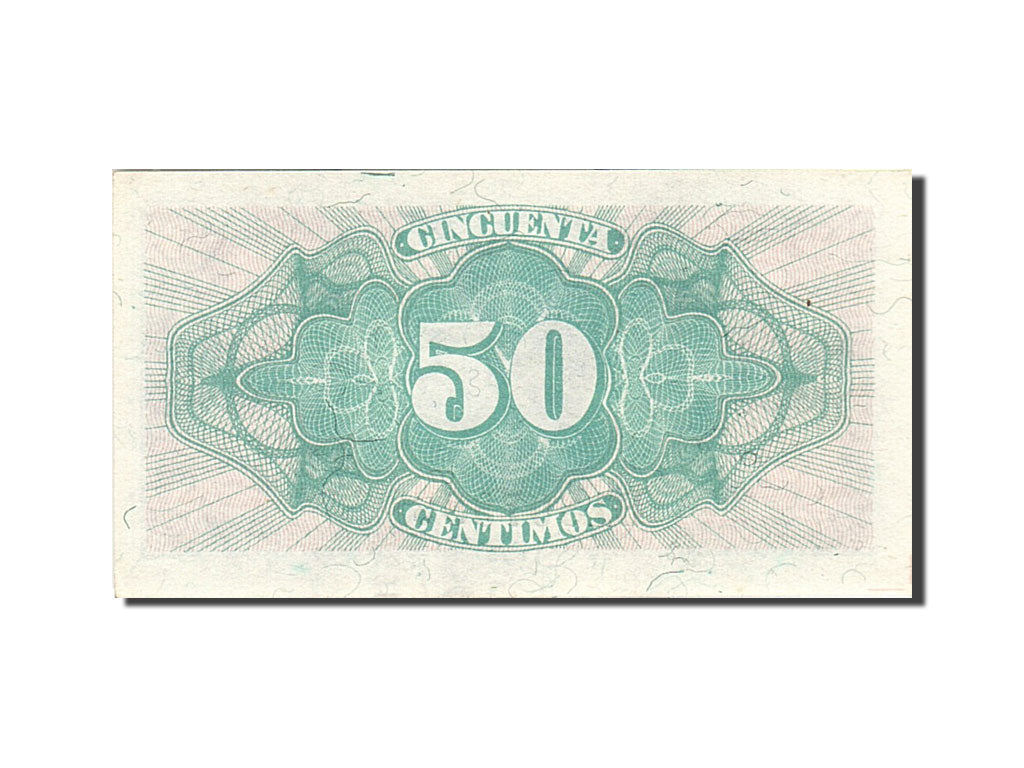 Banknote, Spain, 50 Centimos, 1937-1938, 1937, KM:93, UNC(63)