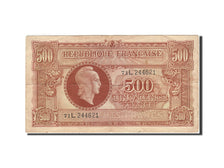 Geldschein, Frankreich, 500 Francs, 1945, 1945, S+, Fayette:VF 11.1, KM:106
