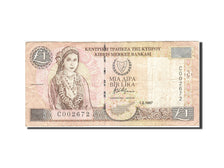 Biljet, Cyprus, 1 Pound, 1997, 1997-02-01, KM:57, TB
