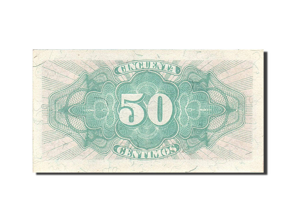 Banknote, Spain, 50 Centimos, 1937-1938, 1937, KM:93, UNC(60-62)