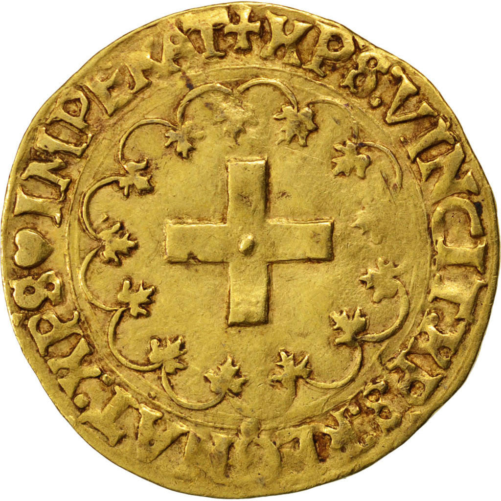 Francia, Ecu, Rouen, BB, Oro, Sombart:4878