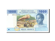 Banknote, Central African States, 1000 Francs, 2002, 2002, KM:507F, UNC(65-70)