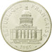 Moneda, Francia, Panthéon, 100 Francs, 1985, Paris, FDC, Plata, KM:951.1