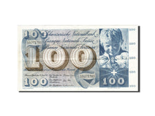 Suisse, 100 Franken, 1954-1961, KM:49j, 1967-06-30, TTB