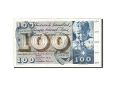 Switzerland, 100 Franken, 1954-1961, 1967-01-01, KM:49i, VF(30-35)