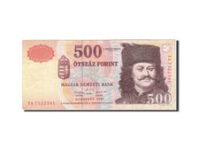 Biljet, Hongarije, 500 Forint, 1997-1999, 1998, KM:179a, TTB+