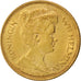NETHERLANDS, 5 Gulden, 1912, KM #151, AU(55-58), Gold, 18, 3.36