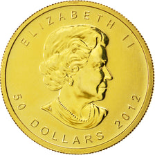 CANADA, 50 Dollars, 2012, Royal Canadian Mint, KM #1141, MS(63), Gold, 30, 31.14