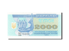 Ukraine, 2000 Karbovantsiv, 1993, 1993, KM:92a, UNC(65-70)