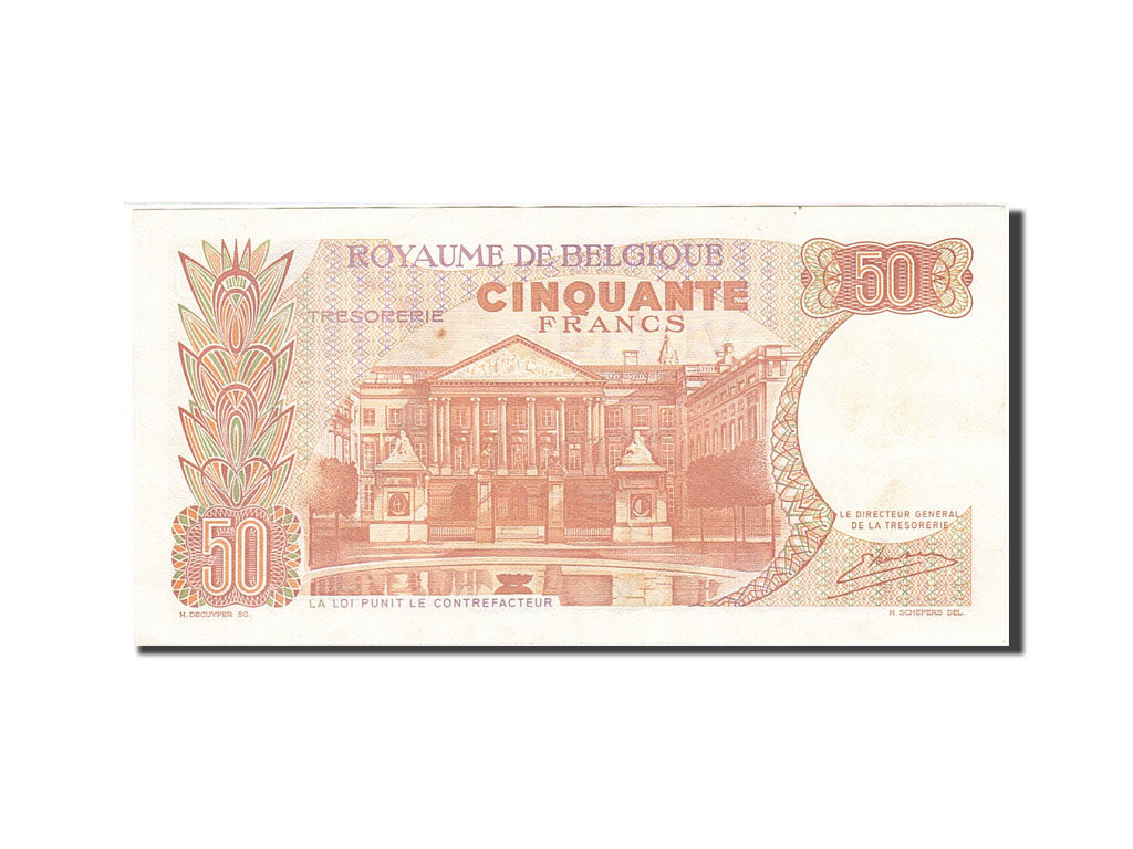 Belgium, 50 Francs, 1964-1966, KM:139, 1966-05-16, UNC(60-62)