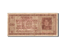 Ukraine, 10 Karbowanez, 1942, KM:52, 1942-03-10, VG(8-10)