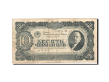 Billet, Russie, 10 Chervontsev, 1937, 1937, KM:205a, TB+
