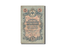 Banknote, Russia, 5 Rubles, 1905-1912, 1909-1912, KM:35a, VF(20-25)