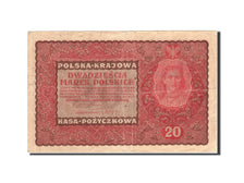 Polen, 20 Marek, 1919, KM:26, 1919-08-23, S