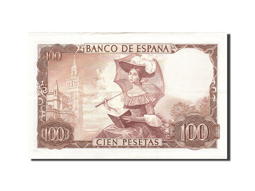 Banknote, Spain, 100 Pesetas, 1965, 1965-11-19, KM:150, EF(40-45)