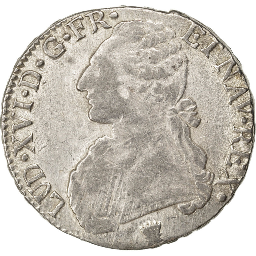 Louis XVI, Ecu aux branches d'olivier, 1784 I Limoges, KM 564.7