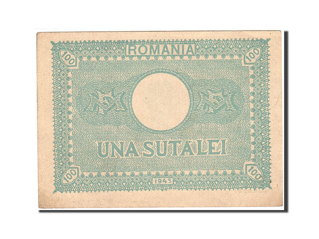 Romania, 100 Lei, 1945-1947, 1945, KM:78, AU(55-58)