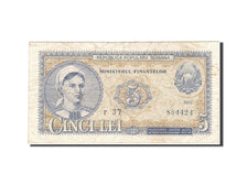 Romania, 5 Lei, 1952, 1952, KM:83b, F(12-15)