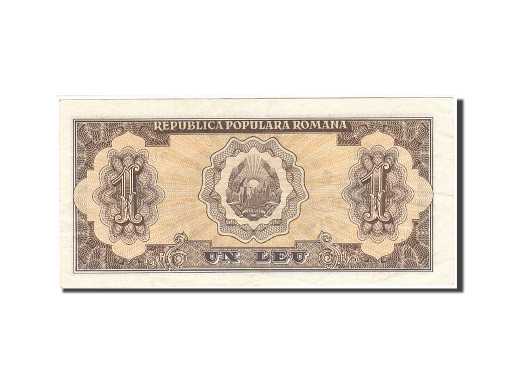 Romania, 1 Leu, 1952, 1952, KM:81b, EF(40-45)