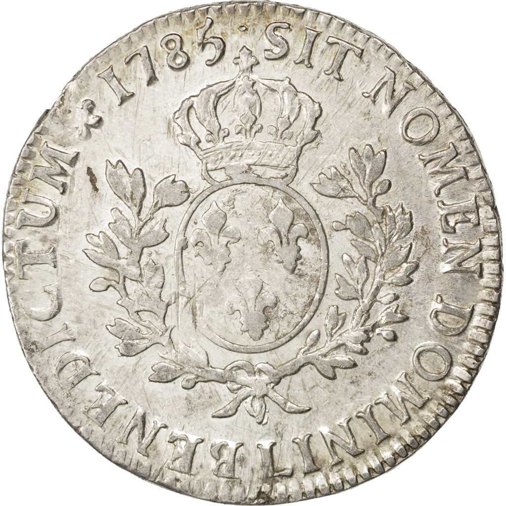 FRANCE, Écu aux branches d'olivier, ECU, 1785, Bayonne, KM #564.9, VF(20-25), ..