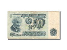 Billet, Bulgarie, 10 Leva, 1962, 1962, KM:91a, B+