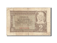 Poland, 2 Zlote, 1941, 1941-08-01, KM:100, VG(8-10)
