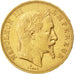 FRANCE, Napoléon III, 50 Francs, 1864, Paris, KM #804.1, AU(55-58), Gold, Gadour
