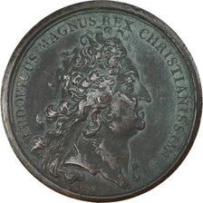 Frankreich, Medaille, Louis XIV, Prise de Palamos, History, 1694, Mauger, SS