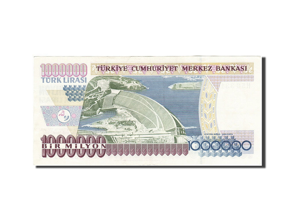 Billet, Turquie, 1,000,000 Lira, 1984-1997, 1995, KM:209, SPL