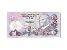 Turkey, 1000 Lira, 1971-1982, KM:191, VF(20-25)
