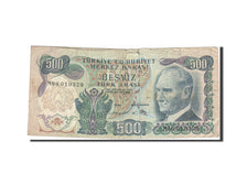 Turquie, 500 Lira, 1971-1982, KM:190, 1971-09-01, B