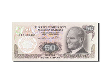 Banknote, Turkey, 50 Lira, 1971-1982, 1976, KM:188, UNC(65-70)