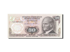 Billet, Turquie, 50 Lira, 1971-1982, 1976, KM:188, NEUF