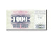 Banknot, Bośnia-Hercegowina, 1000 Dinara, 1992-1993, 1992-07-01, KM:15a