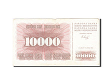 Billet, Bosnia - Herzegovina, 10,000 Dinara, 1992-1993, 1993-01-25, KM:17a, TB