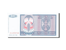 Geldschein, Bosnia - Herzegovina, 500 Dinara, 1992-1993, 1992, KM:136a, UNZ