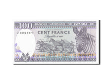 Billet, Rwanda, 100 Francs, 1988-1989, 1989-04-24, KM:19, NEUF