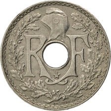 FRANCE, Lindauer, 5 Centimes, 1938, KM #875a, EF(40-45), Nickel-Bronze, 17,...
