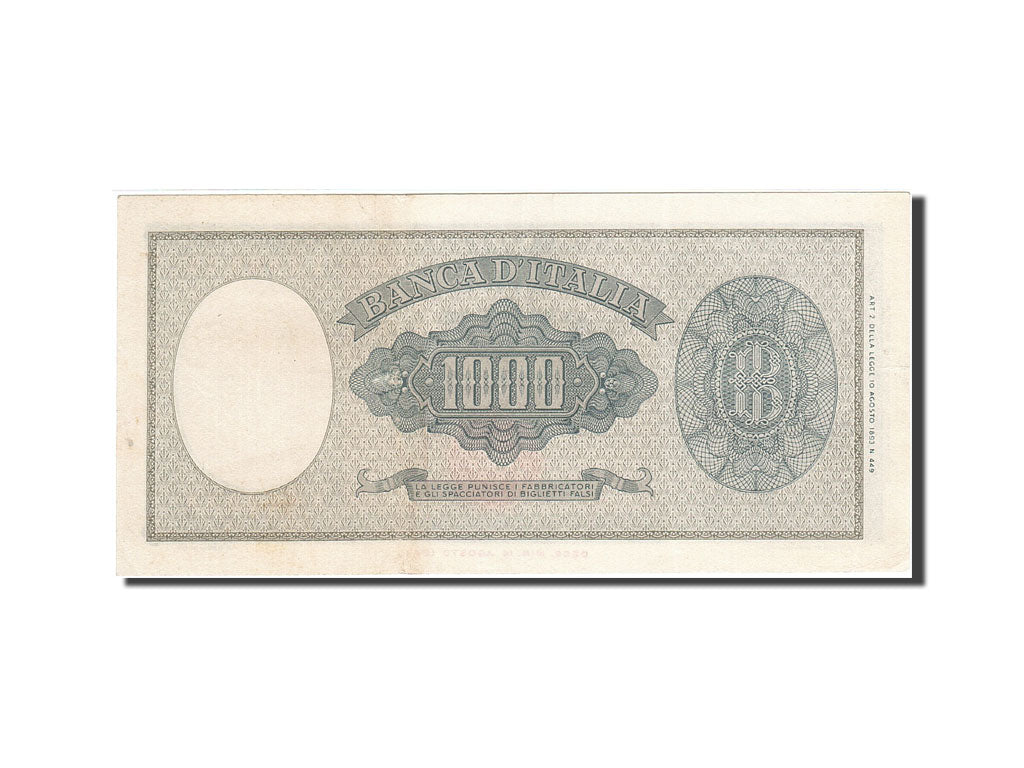 Banconote, Italia, 1000 Lire, 1948, KM:88c, 1959-09-15, SPL-