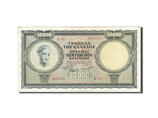 Grèce, 50,000 Drachmai, 1950, KM:185a, 1950-12-01, TTB
