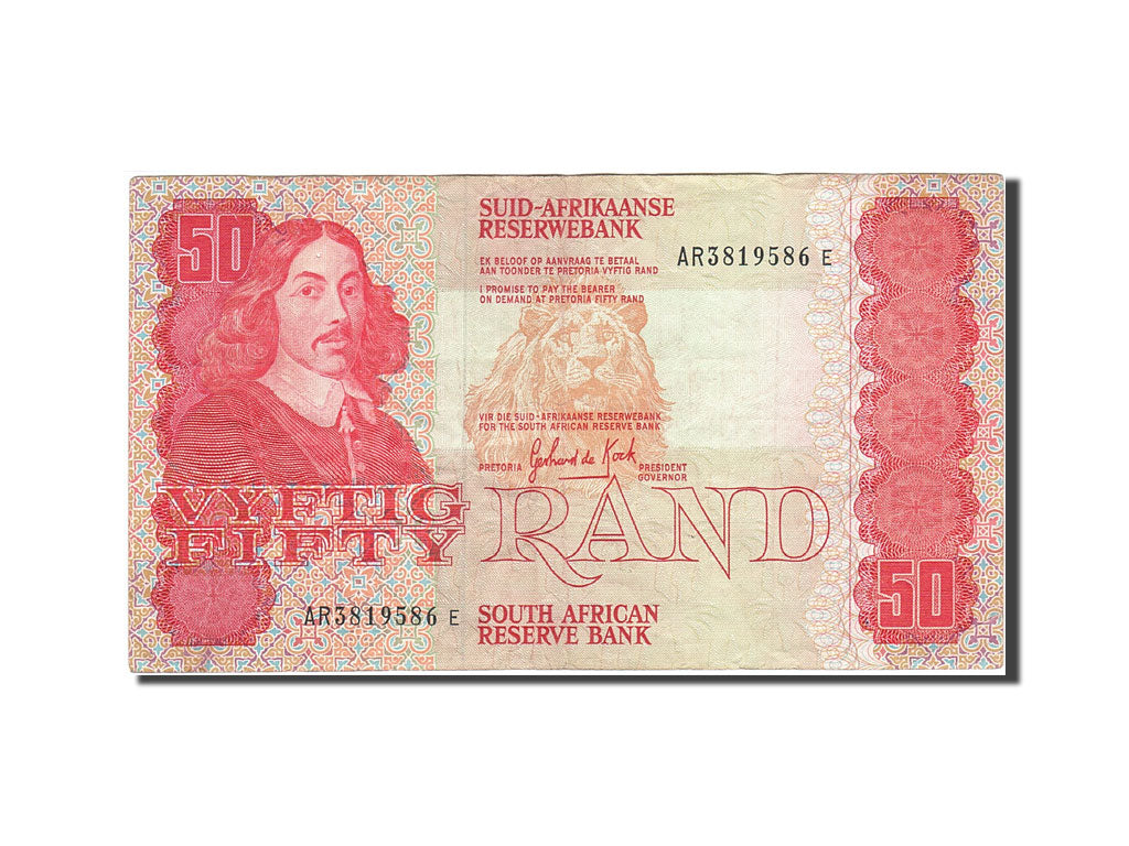 South Africa, 50 Rand, 1973-1984, 1984, KM:122a, VF(20-25)