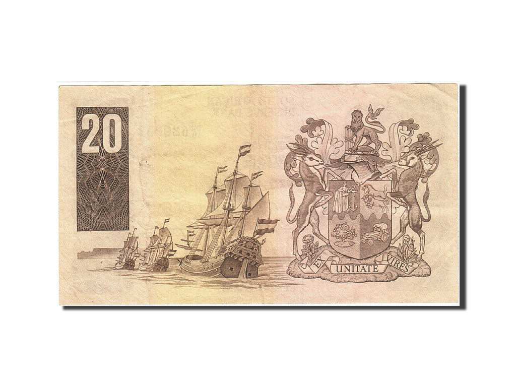 South Africa, 20 Rand, 1973-1984, 1982-1985, KM:121c, EF(40-45)