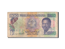 Billet, Tanzania, 500 Shilingi, 1993-1995, Undated (1993), KM:26b, B+