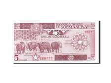 Biljet, Somalië, 5 Shilin = 5 Shillings, 1982-1983, 1987, KM:31c, NIEUW